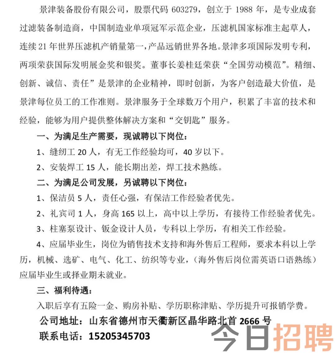 青州最新招工信息，今日招聘热点速递