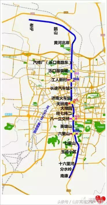 济南最新地图全图，泉城全新面貌的探索之旅