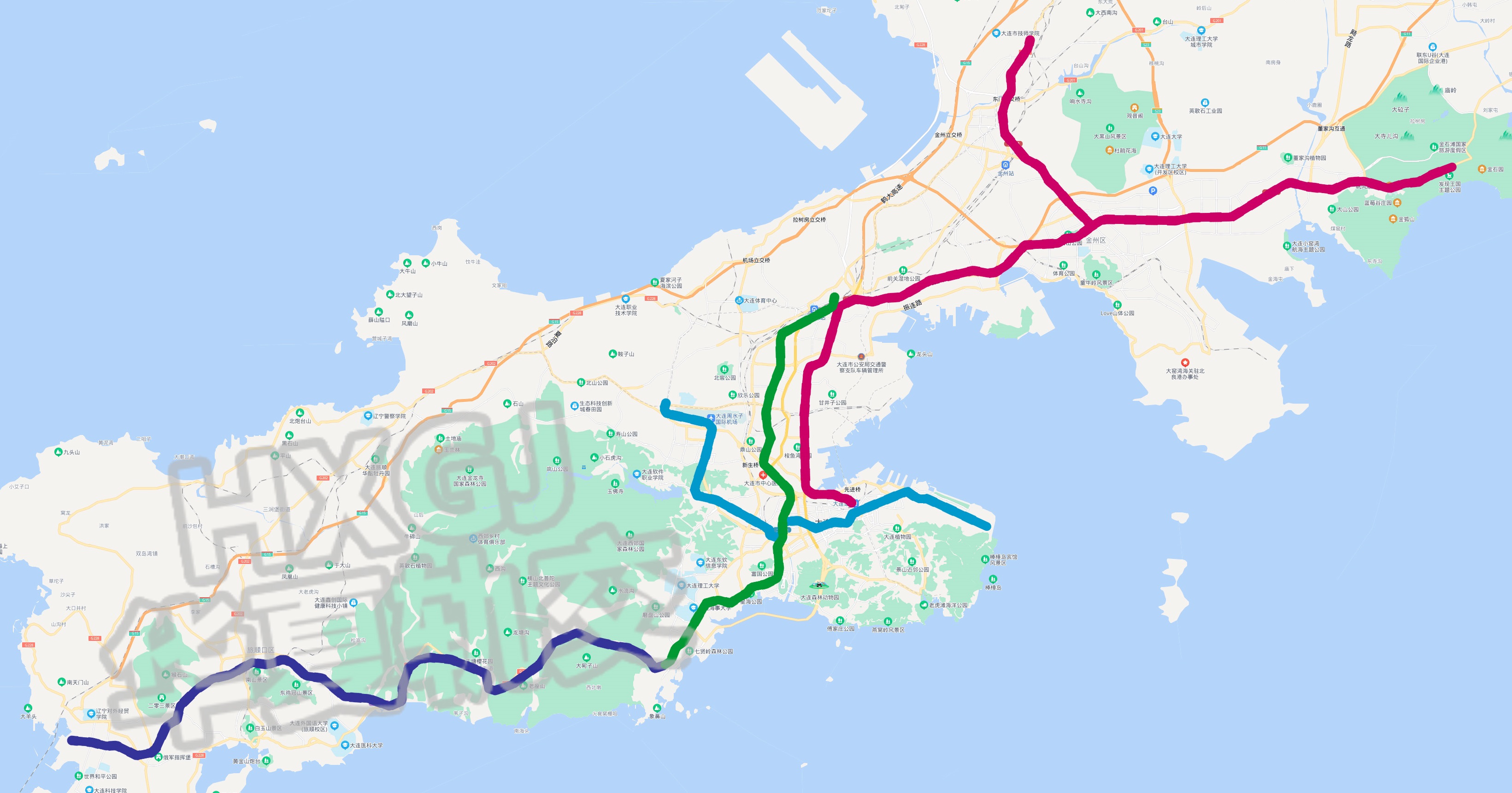 大连地铁4号线线路图最新详解及站点分布概览