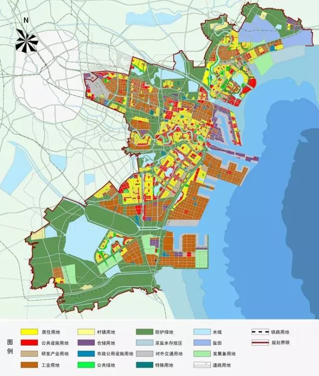 天津市未来城市新蓝图规划图揭晓