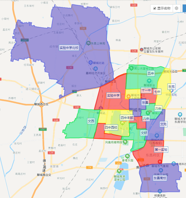 聊城最新地图，城市发展与变迁的细致探索